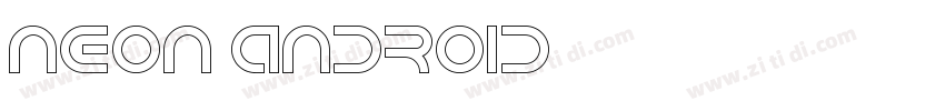 Neon Android字体转换